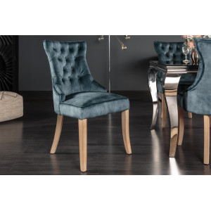 CASTLE exkluzív szék - kék INVICTA