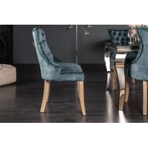 CASTLE exkluzív szék - kék INVICTA