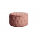 MODERN BAROCK design bársony puff - 75cm - lazac