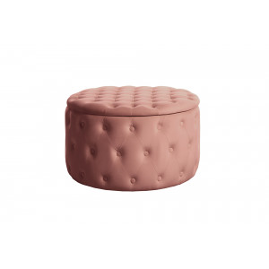 MODERN BAROCK design bársony puff - 75cm - lazac