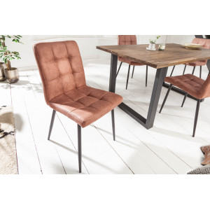 MODERNA modern szék - vintage barna INVICTA