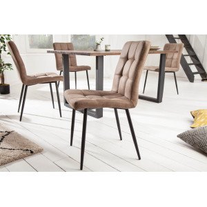 MODERNA modern szék - taupe INVICTA