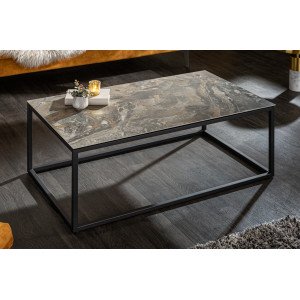 MERAN exkluzív kerámia dohányzóasztal - 100cm INVICTA
