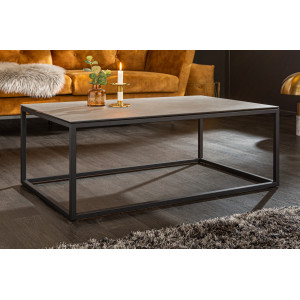 MERAN exkluzív kerámia dohányzóasztal - 100cm - beton