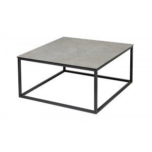MERAN exkluzív kerámia dohányzóasztal - 75cm - beton