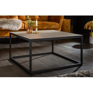 MERAN exkluzív kerámia dohányzóasztal - 75cm - beton Asztal