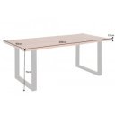 AKAZIE tömör akác étkezőasztal - 160/180cm