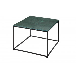 ELEMENTS exkluzív márvány dohányzóasztal - 50cm - zöld