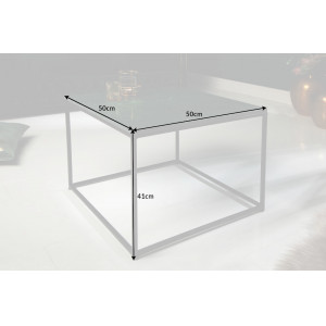 ELEMENTS exkluzív márvány dohányzóasztal - 50cm - zöld