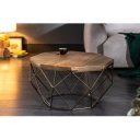 DIAMOND modern fa dohányzóasztal - 69cm