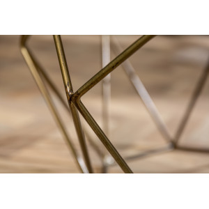 DIAMOND modern márvány dohányzóasztal - 69cm - zöld
