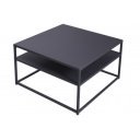 DURA STEEL modern fém dohányzóasztal - 70cm