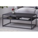 DURA STEEL modern fém dohányzóasztal - 100cm