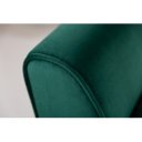 JEWEL bársony pad 90 cm – smaragdzöld