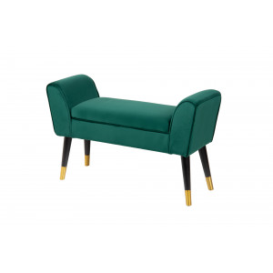 JEWEL bársony pad 90 cm – smaragdzöld INVICTA