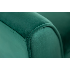 JEWEL bársony pad 90 cm – smaragdzöld
