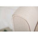 JEWEL szövet pad 90 cm – bézs / natúr