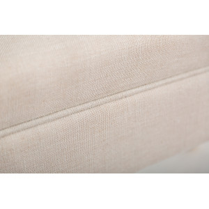 JEWEL szövet pad 90 cm – bézs / natúr