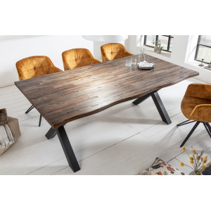GENESIS VINTAGE tömör akác étkezőasztal - 160/200cm INVICTA
