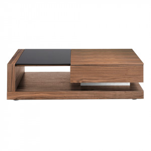 TARRAGONA exkluzív diófa dohányzóasztal - 130cm
