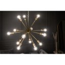 STELLAR modern 14 ágú függőlámpa 87 cm – arany