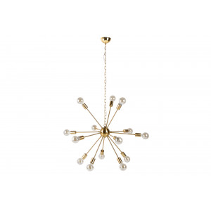 SPUTNIK design függőlámpa 85cm - arany