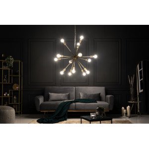 SPUTNIK design függőlámpa 85cm - arany INVICTA