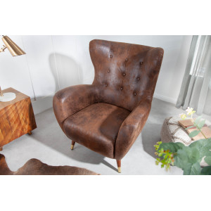 DON design fotel - antik barna INVICTA