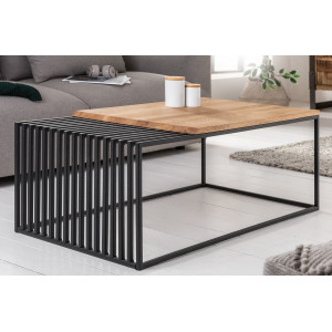 ARCHITECTURE design tölgy dohányzóasztal - 100cm INVICTA