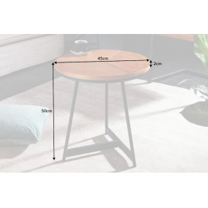 OAK ELEGANCE lerakóasztal - 45cm