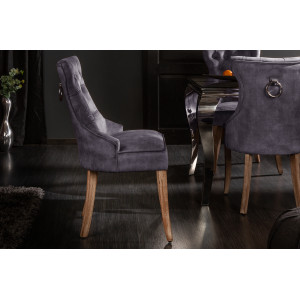 CASTLE elegáns szék - antracit INVICTA