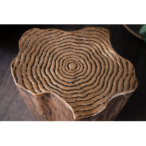 ORGANIC ORIENT design lerakóasztal - arany