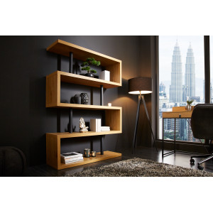 SNAKE modern tölgy polc - 165cm INVICTA