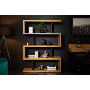 SNAKE modern tölgy polc - 165cm INVICTA