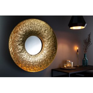 UNIQUE design tükör - 81cm - arany INVICTA