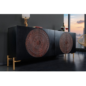 MANDALA exkluzív mangófa komód - 160cm INVICTA
