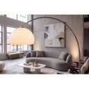 ARCH modern íves állólámpa 205 cm – fehér / króm