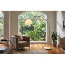 ARCH modern íves állólámpa 205 cm – fehér / króm
