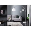 ARCH modern íves állólámpa 205 cm – fehér / króm