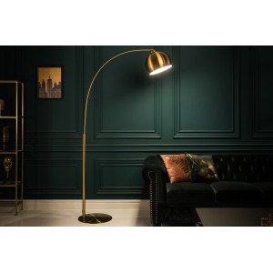 BIG BOW modern állólámpa - arany - 205cm INVICTA