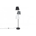 CASCADE modern állólámpa 163 cm – fekete / szürke / fehér