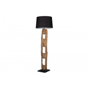BARRACUDA design állólámpa - 177cm - fekete