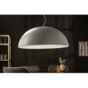 GLOW XL modern függőlámpa - fehér/ezüst