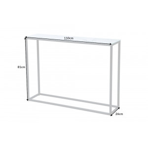 ELEGANCE modern konzolasztal - 110cm
