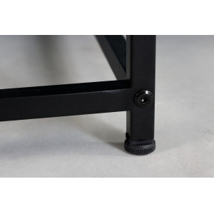 DURA STEEL - II modern fém konzolasztal - 100cm