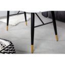PARIS design üveg dohányzóasztal -110cm - fehér