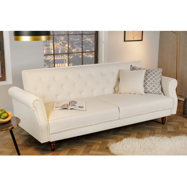 MAISON BELLE modern kanapé - 220cm - beige