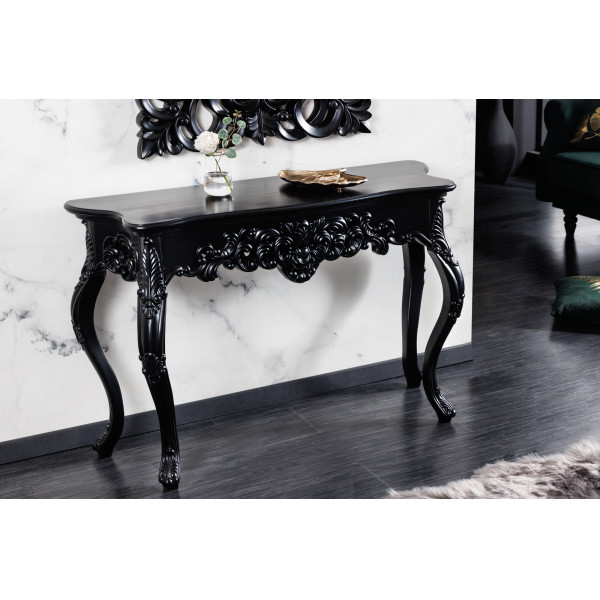 VENICE design konzolasztal - 115cm - fekete