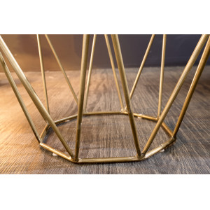 DIAMOND modern márvány lerakóasztal - zöld