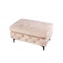 MODERN BAROCK design bársony puff - pezsgő